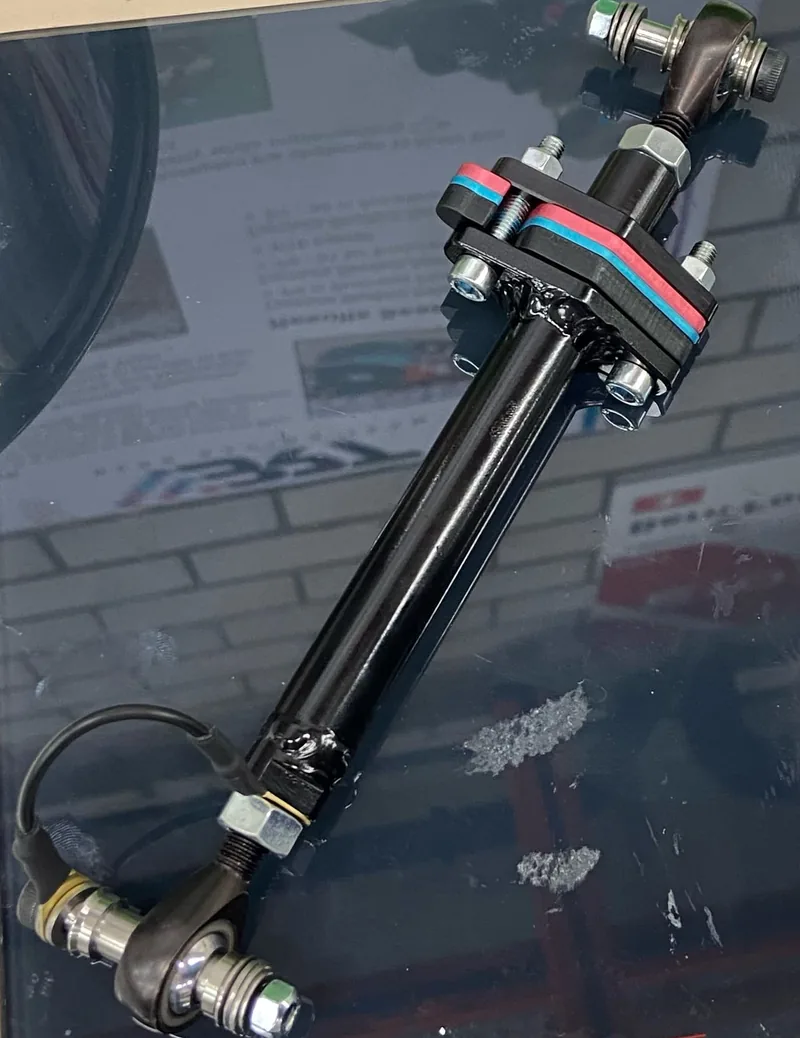 Nebula suspension part with rod ends